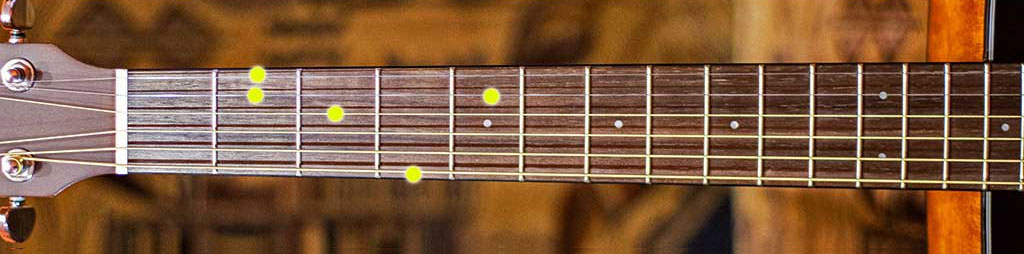 E7 — Ми-септаккорд